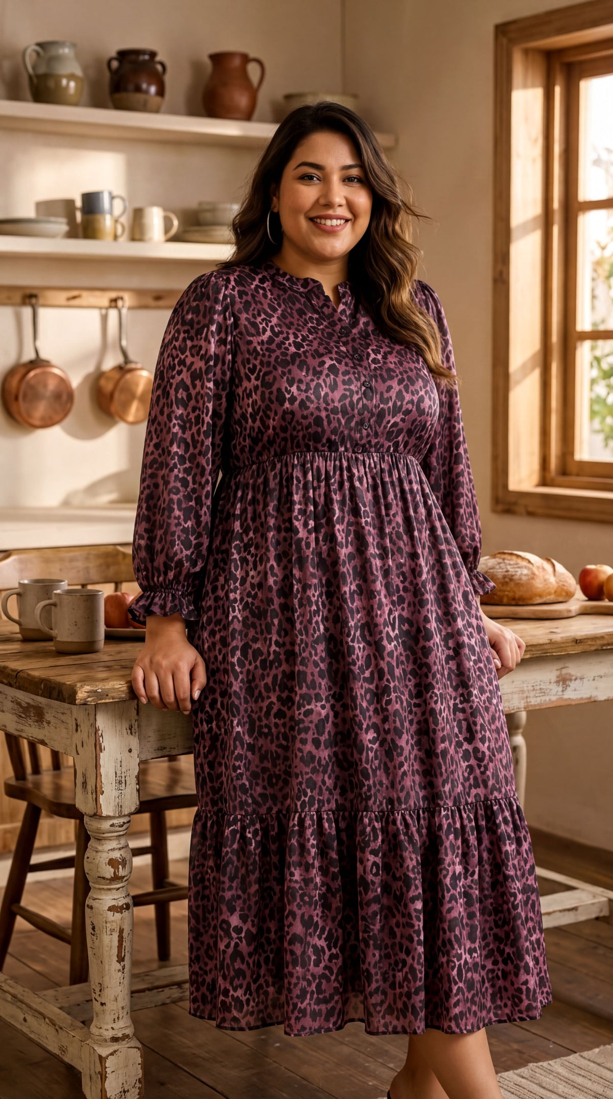 fabulous purple animal satin dress