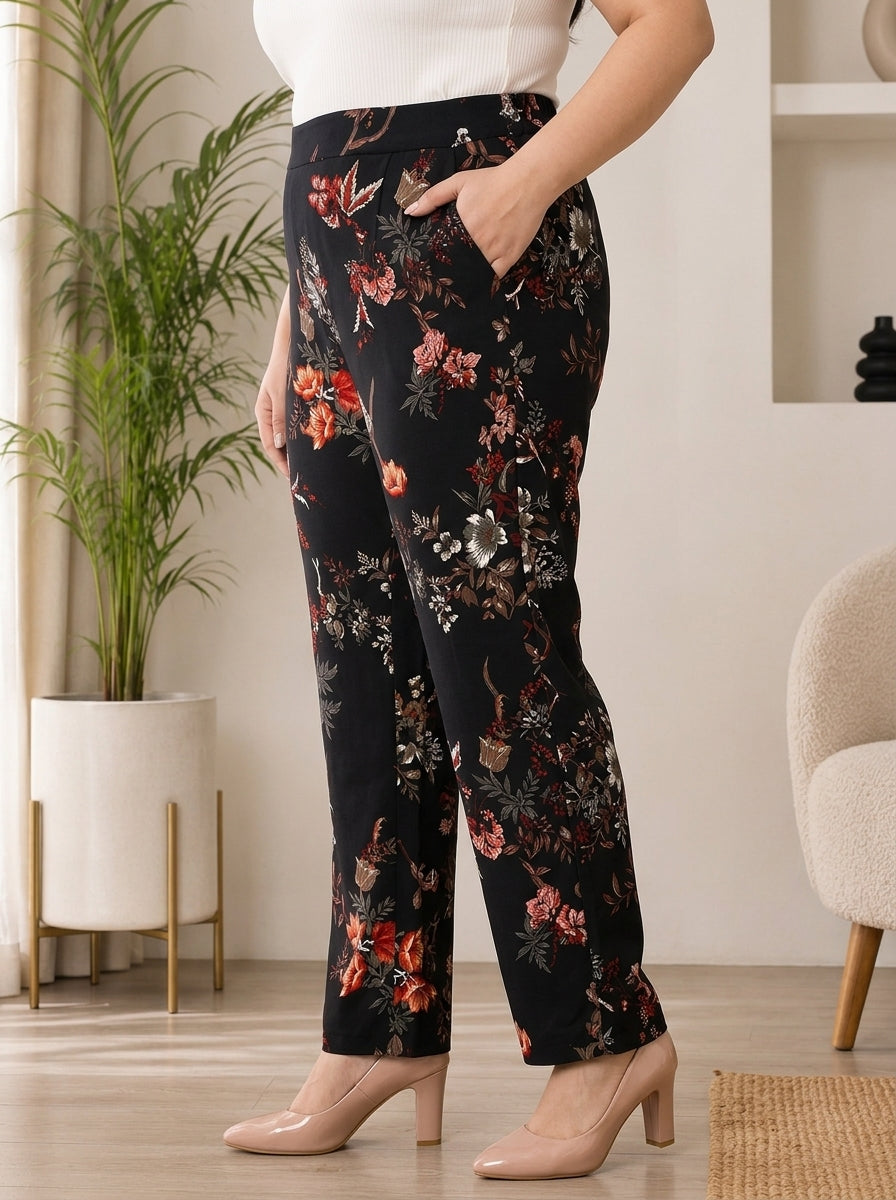 Plus Size Black Pant