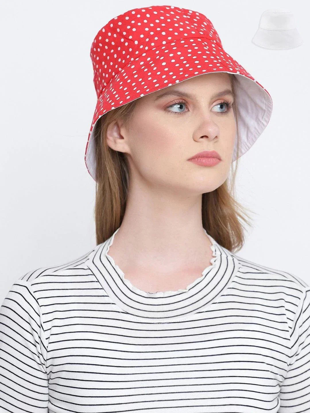 Ruby Mashed Dual Color Reversible Women Hat For Comfort - oxolloxo