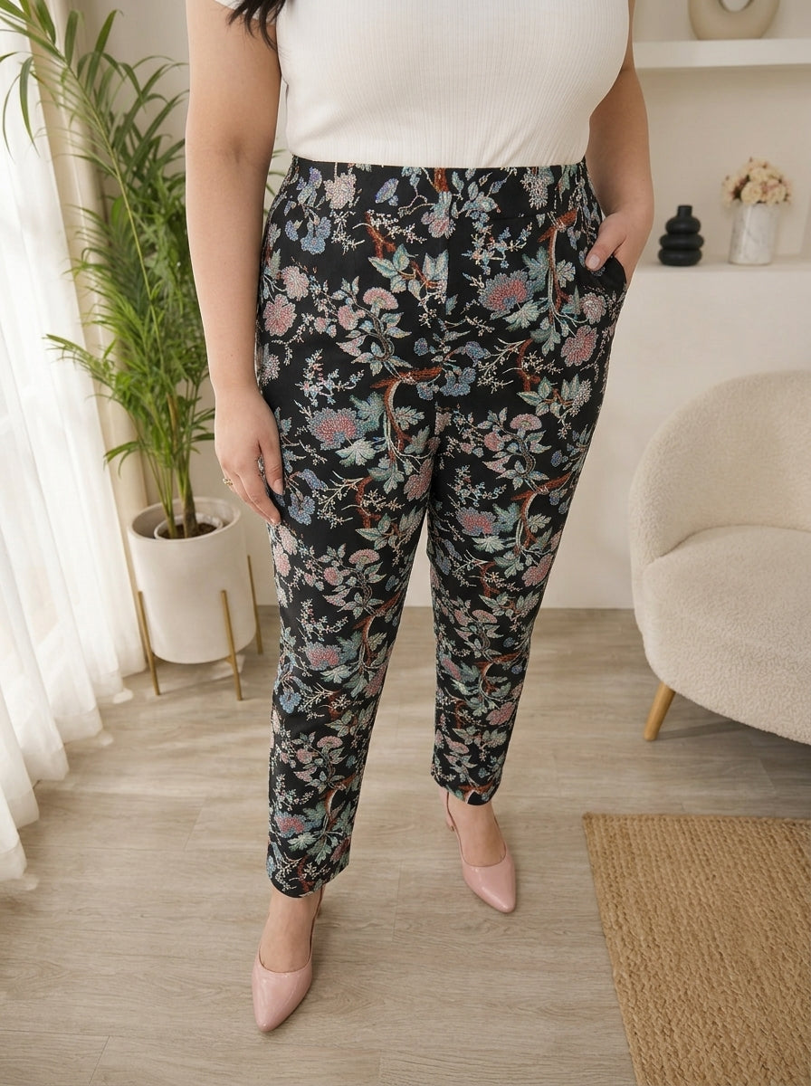 Plus Size Black Pant