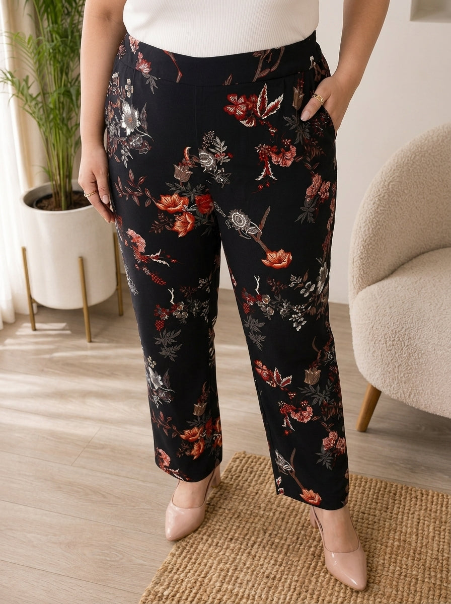Plus Size Black Pant