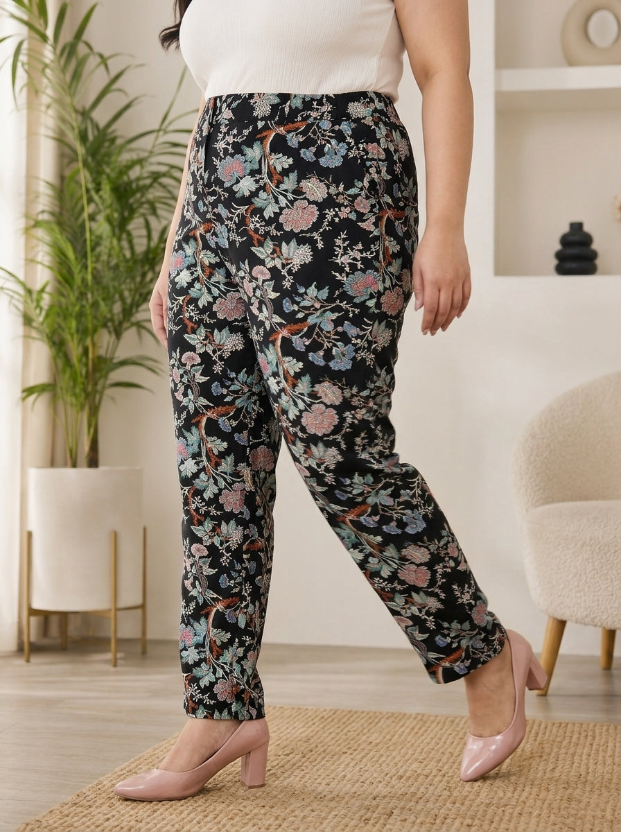 Plus Size Black Pant