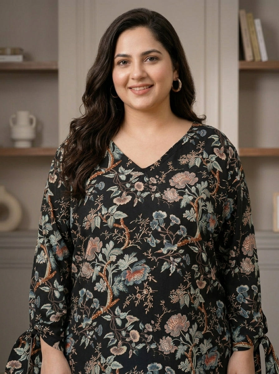 Plus Size Multicolor Top