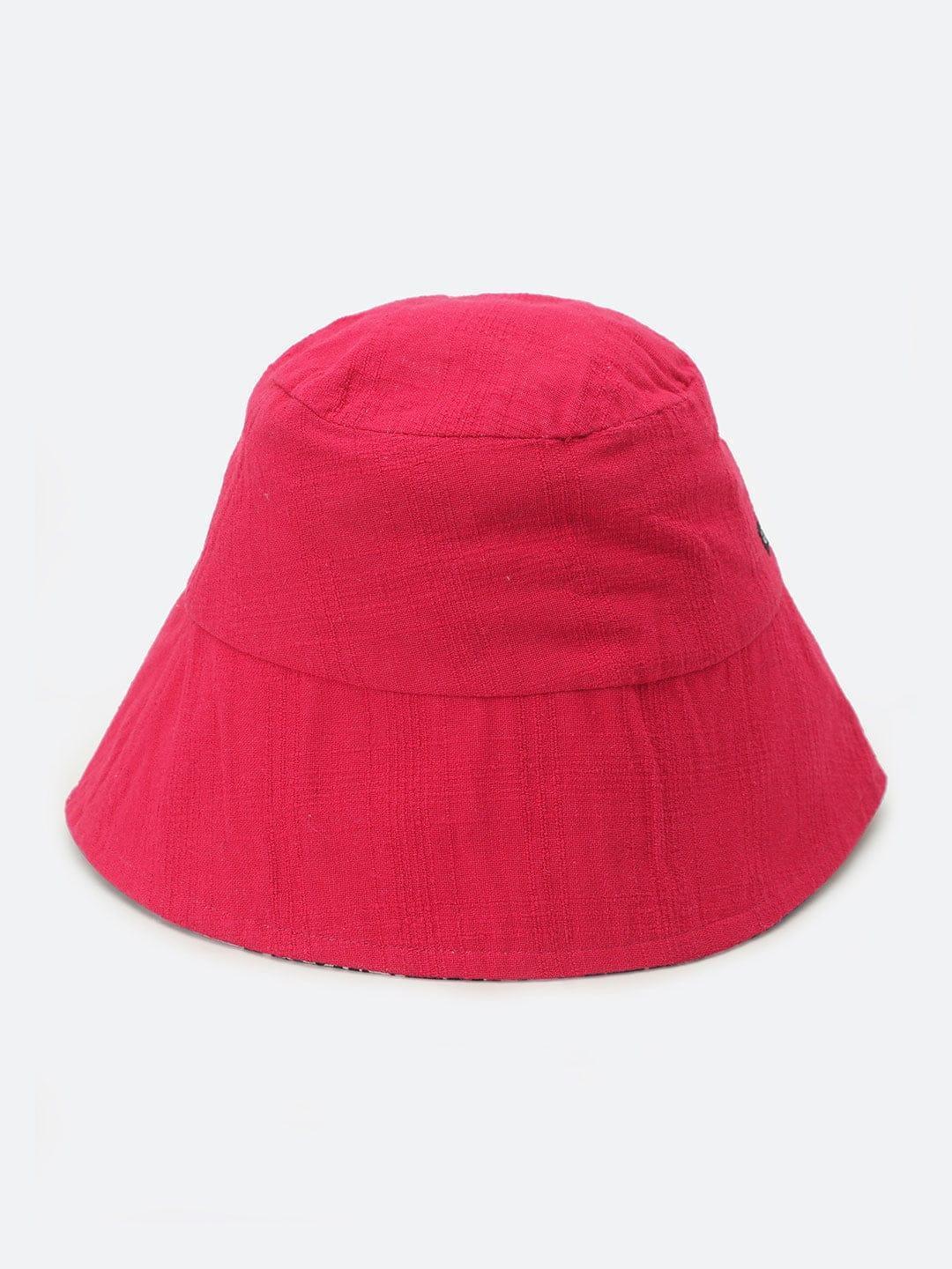 Spruce Modern Reversible Pink Women Bucket Hat For Style - oxolloxo