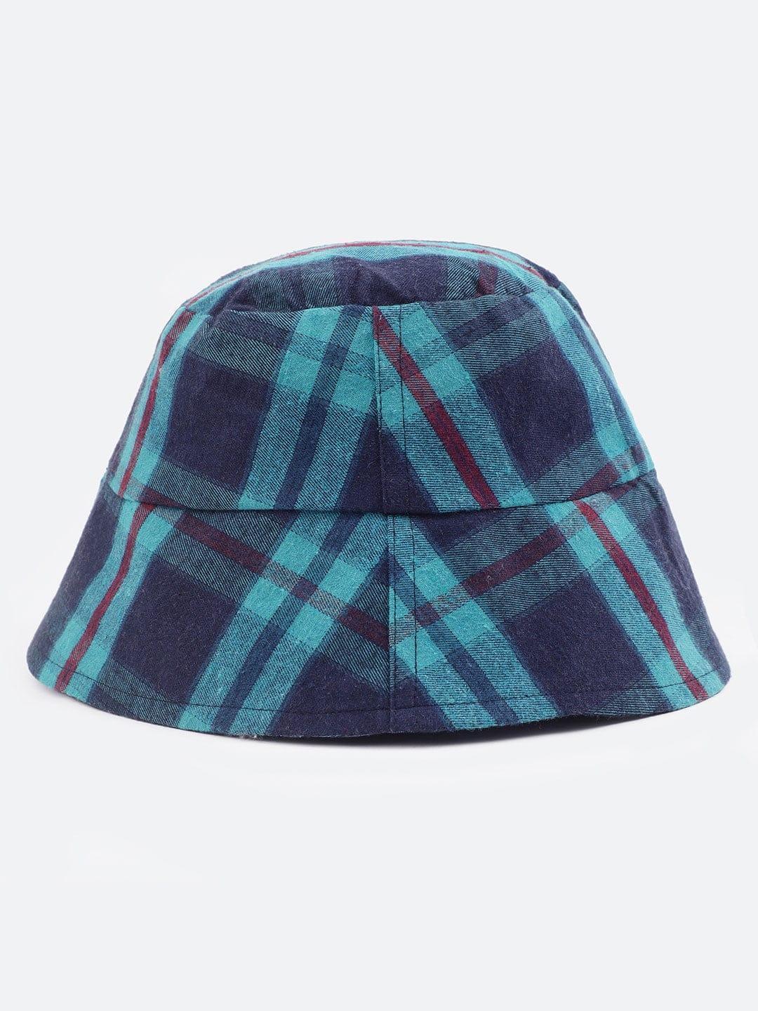 Elegant Blue Breeze: Maxi Dress & Reversible Bucket Hat Set   oxolloxo
