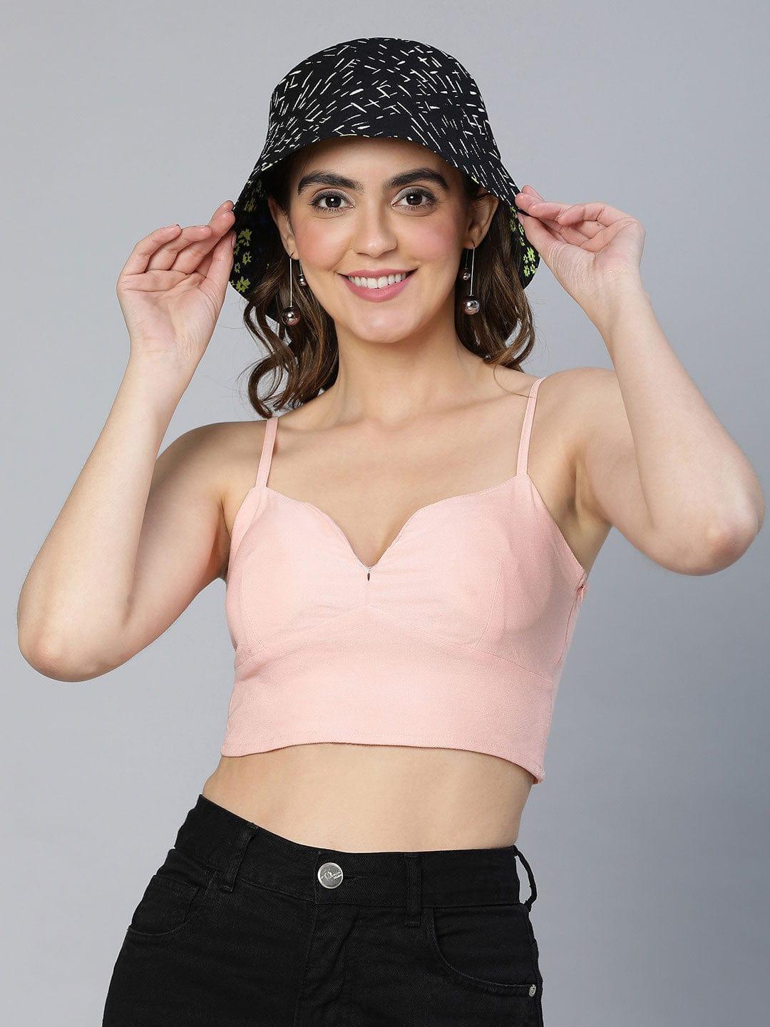 Boho Fierce: Brown Midi Dress & Reversible Printed Bucket Hat Set - oxolloxo