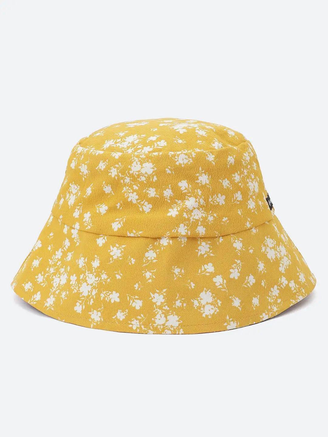 Stared Printed Reversible Women Bucket Hat For Colorful Look   oxolloxo