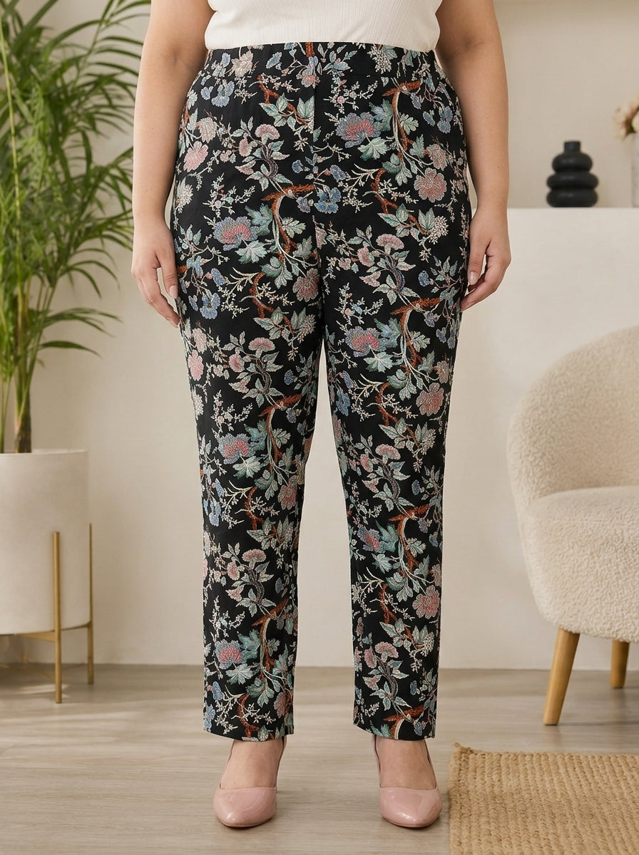 Plus Size Black Pant