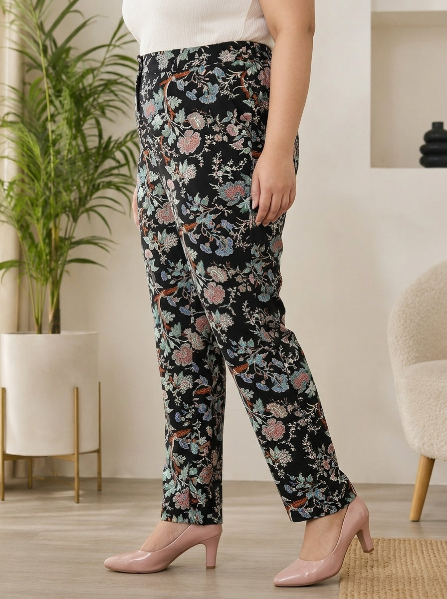 Plus Size Black Pant