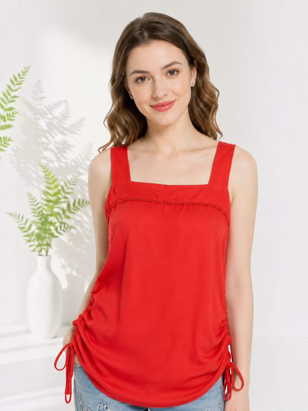 Women's Red Top