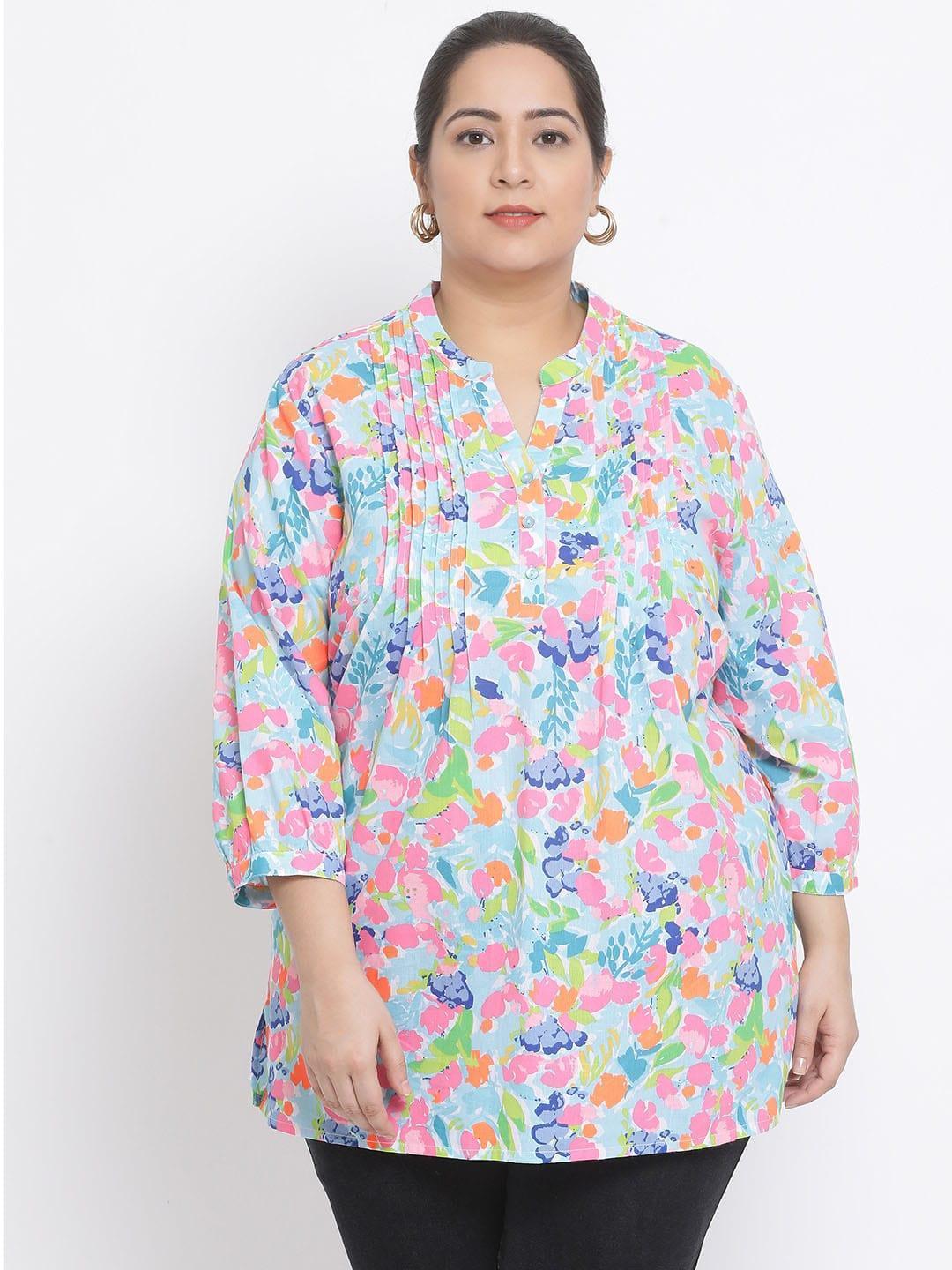 Neon Charismatic Plus Size Women Pluszi Tunic For Vibrant Style - oxolloxo