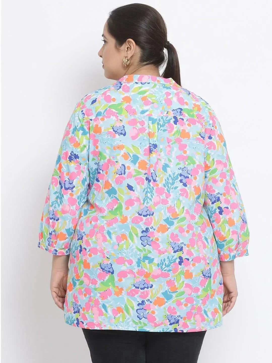 Neon Charismatic Plus Size Women Pluszi Tunic For Vibrant Style - oxolloxo