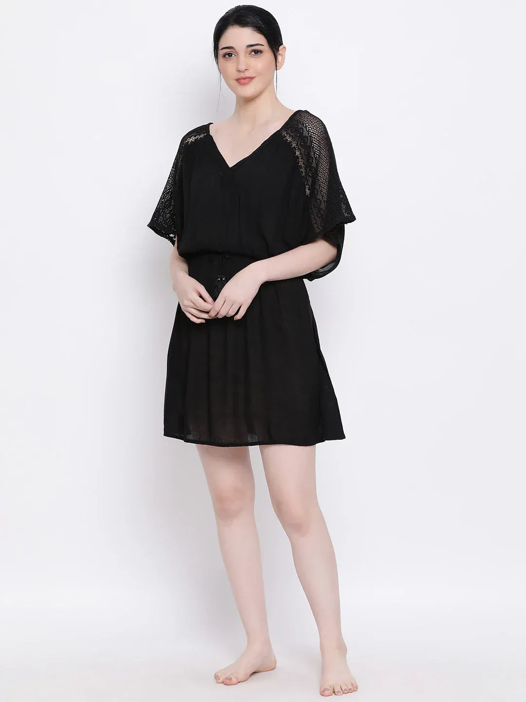 black-symphony-stylized-nightwear-kaftan