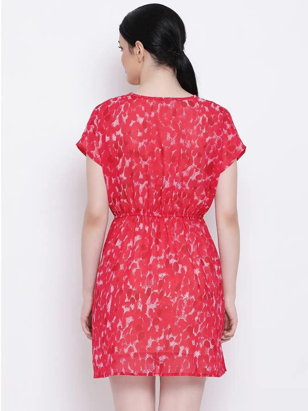 Dazzle Bretta Cover-Up Nightwear Comfy Kaftan For Summer Relaxation - oxolloxo