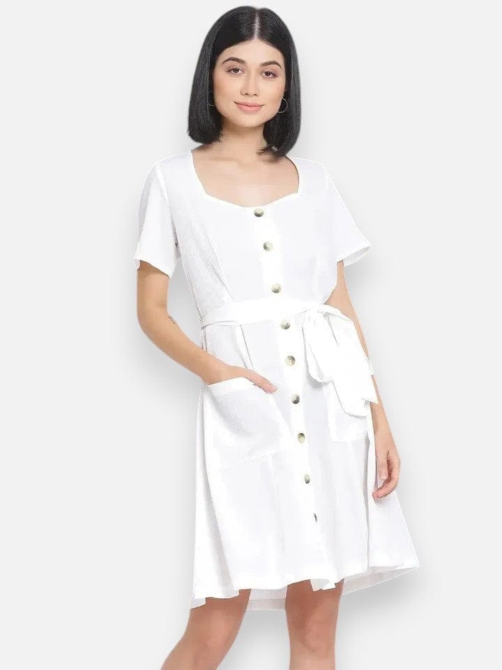 Women's White Dress
