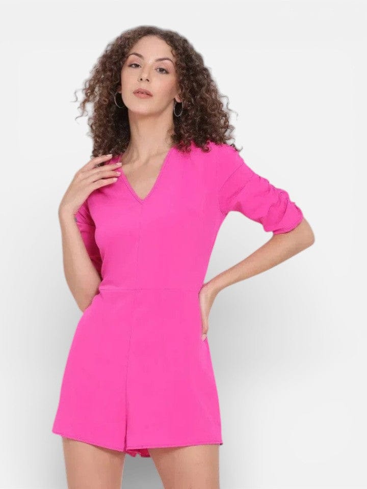 Women's Pink PlaySuit
