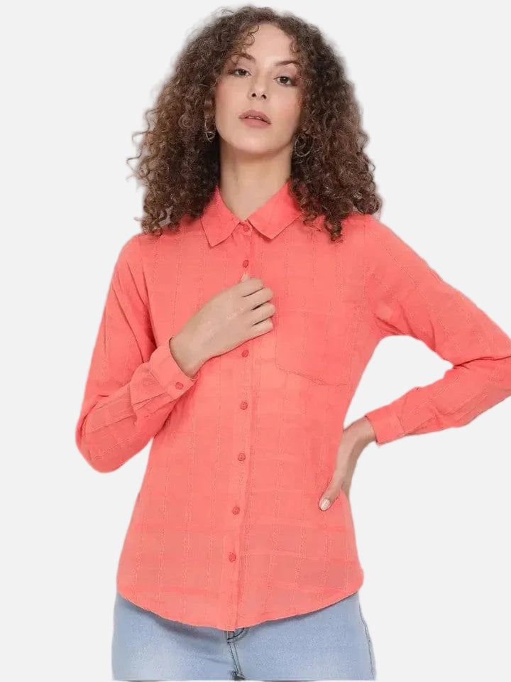 Women Red Shirt
