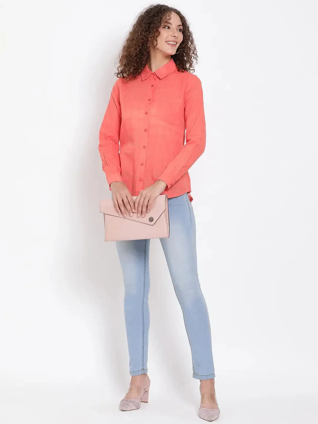 Women Red Shirt
