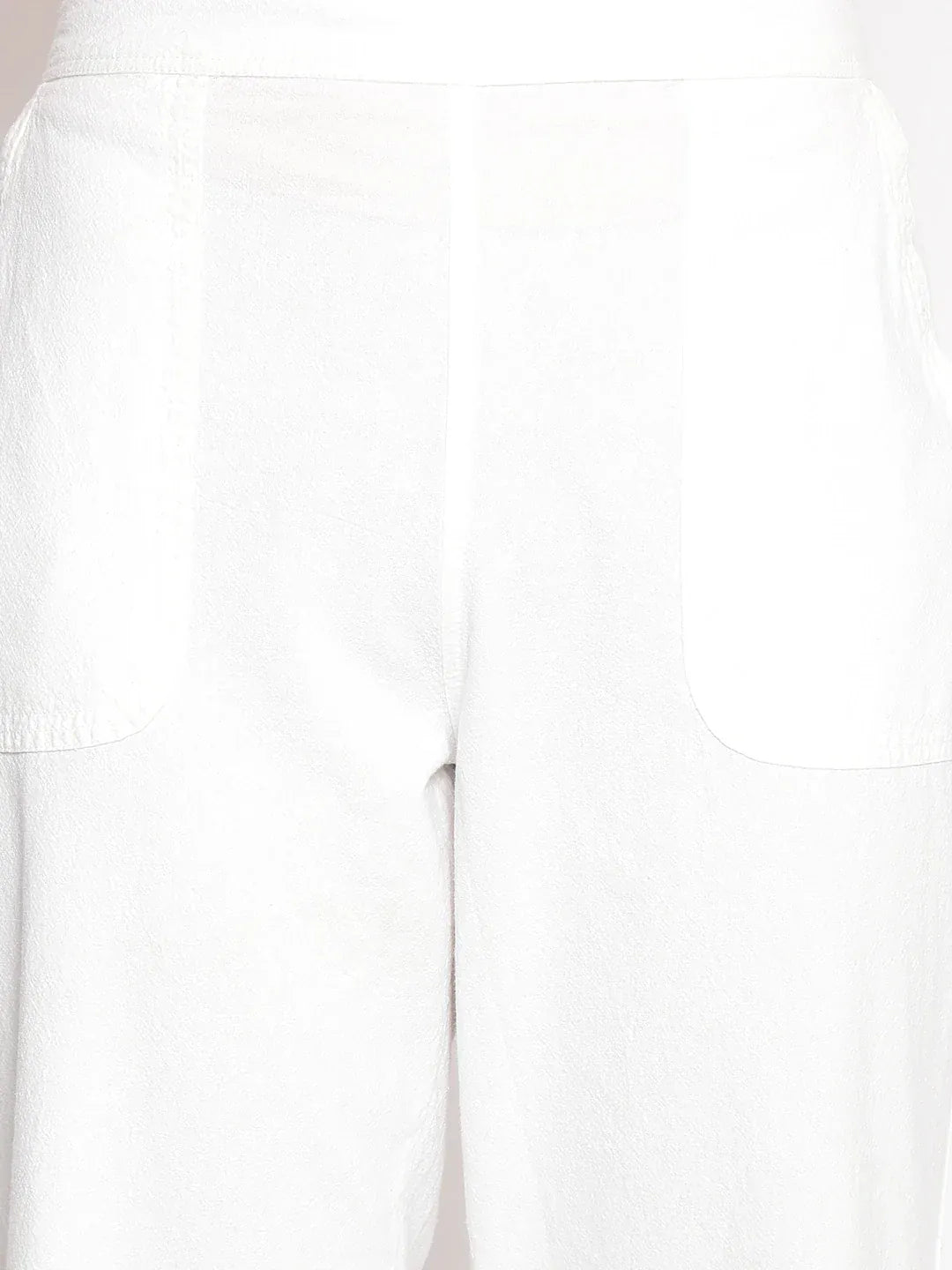 White Cotton Culottes
