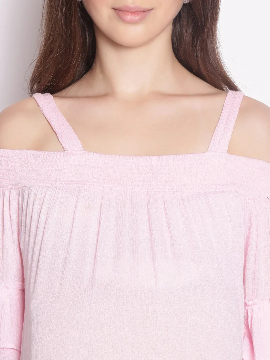 Women Pink Maternity Top