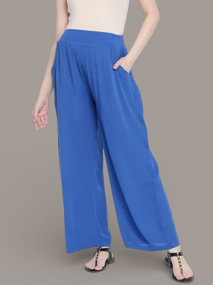 Aqua Blue Maternity Pant