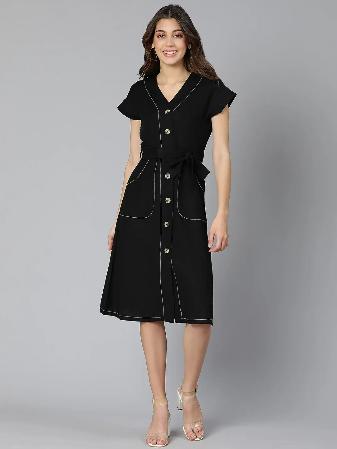 freakish-black-women-tie-knot-dress
