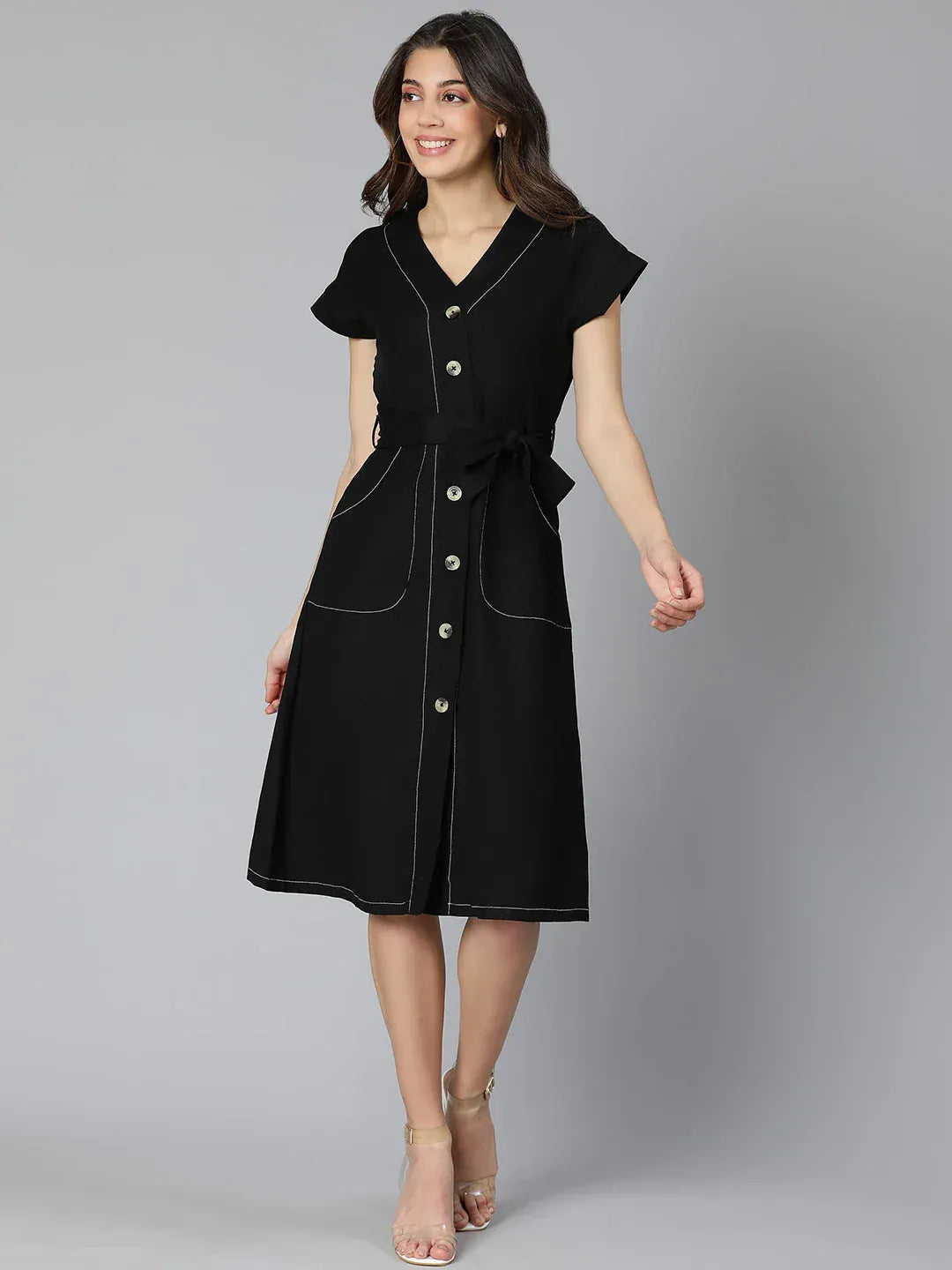 freakish-black-women-tie-knot-dress