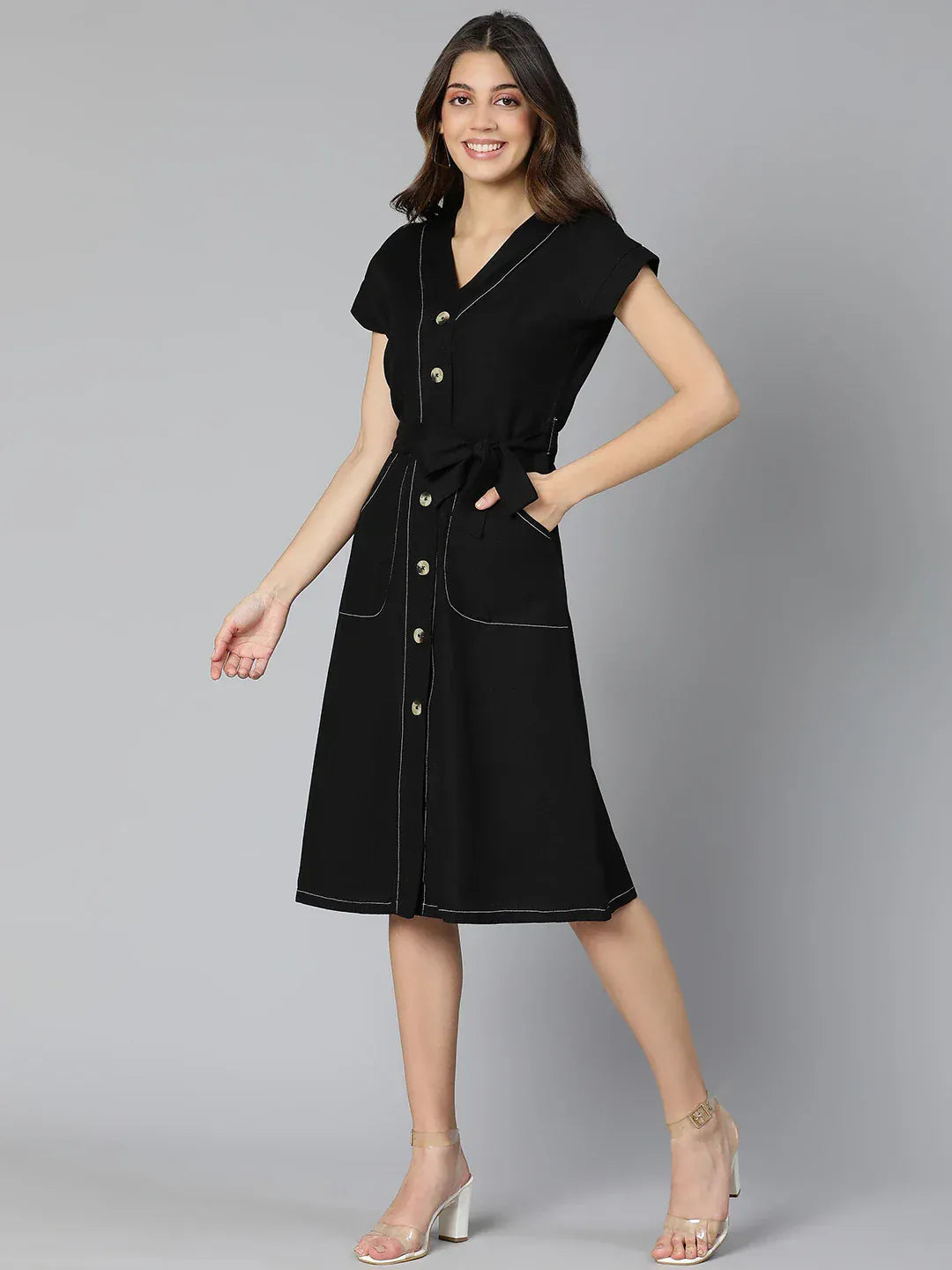 freakish-black-women-tie-knot-dress