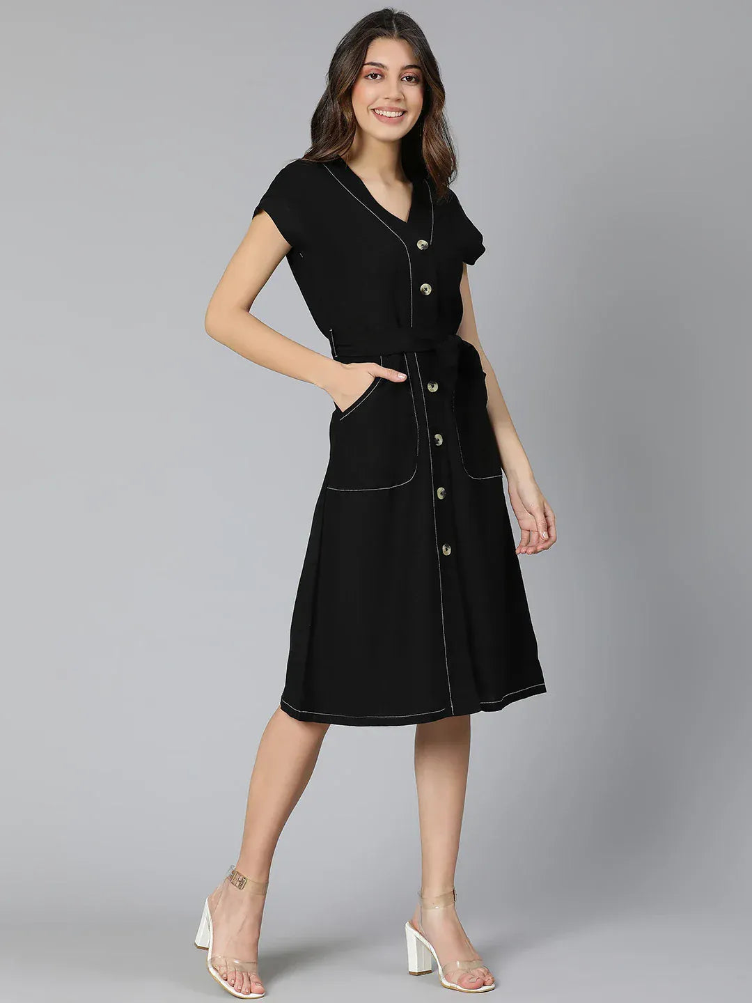 freakish-black-women-tie-knot-dress