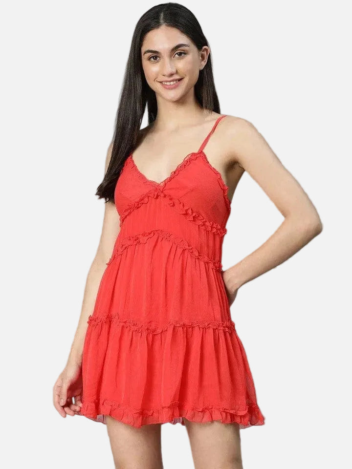 Women's Red Dress