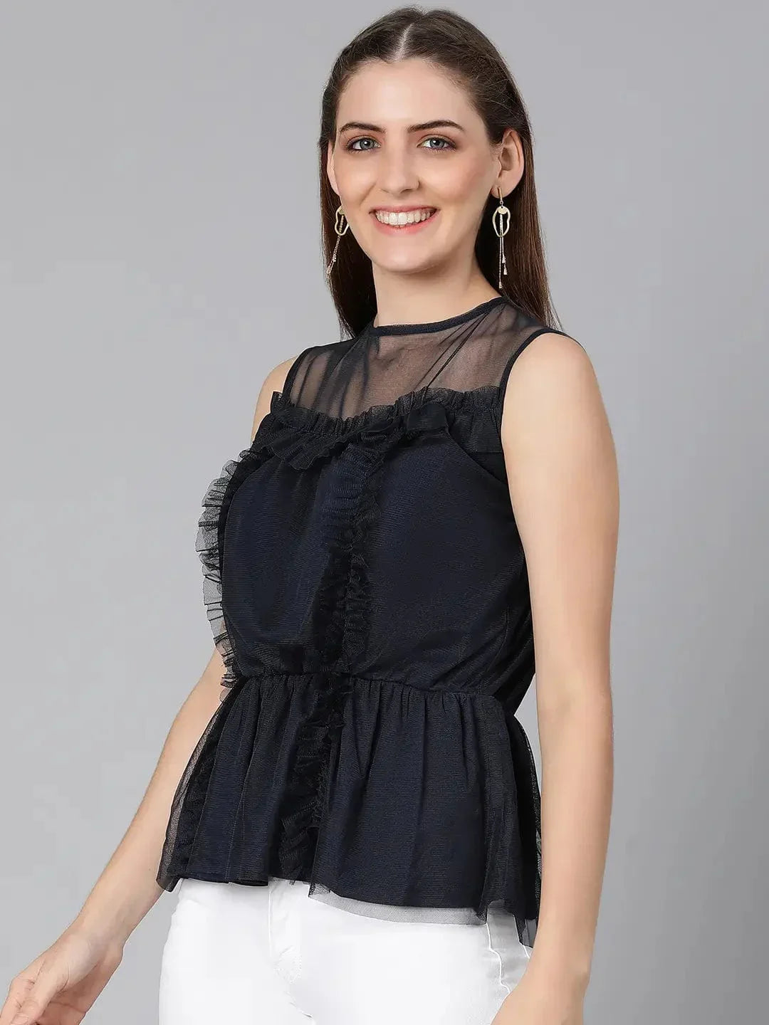 Women's Navy Top