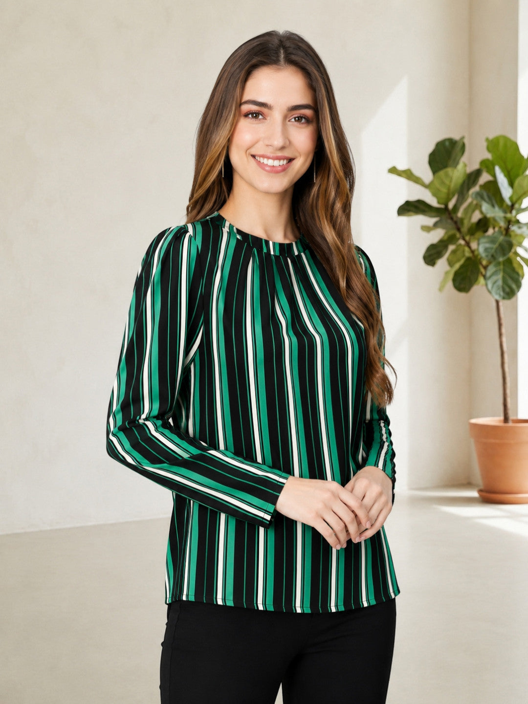 Multicolor Stripes Top