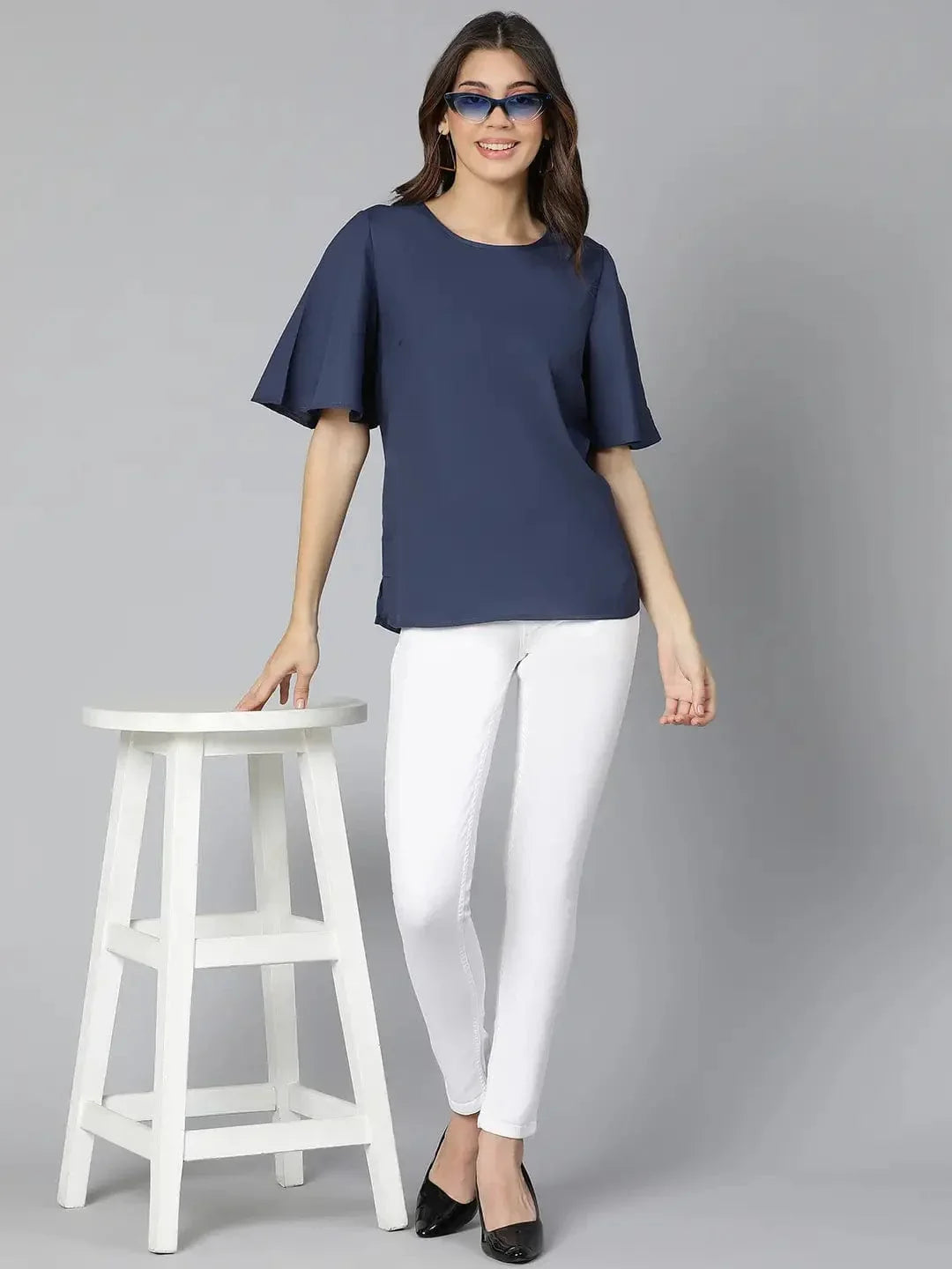 Women's Blue Top