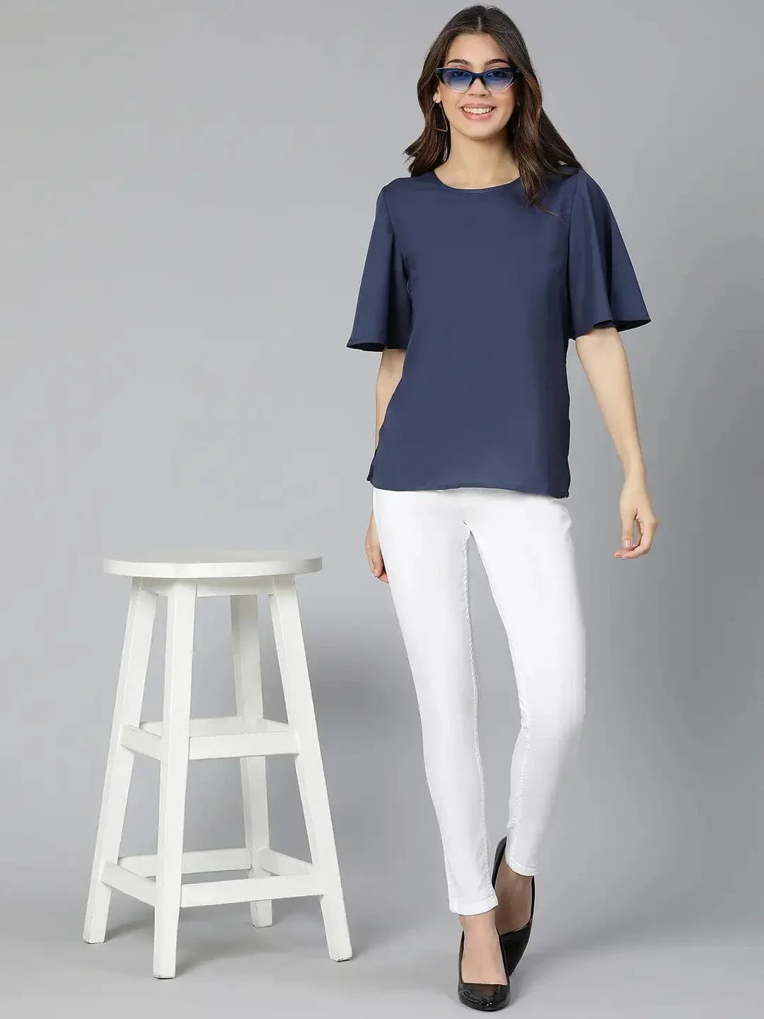 Women's Blue Top