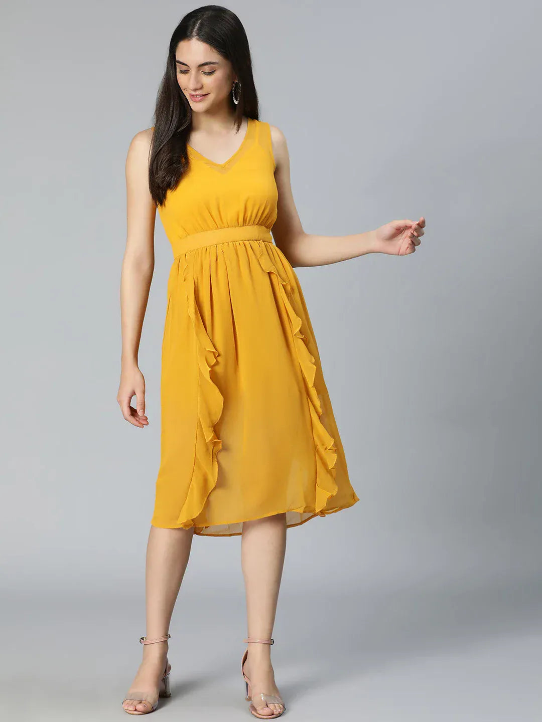 Women Yellow Dress