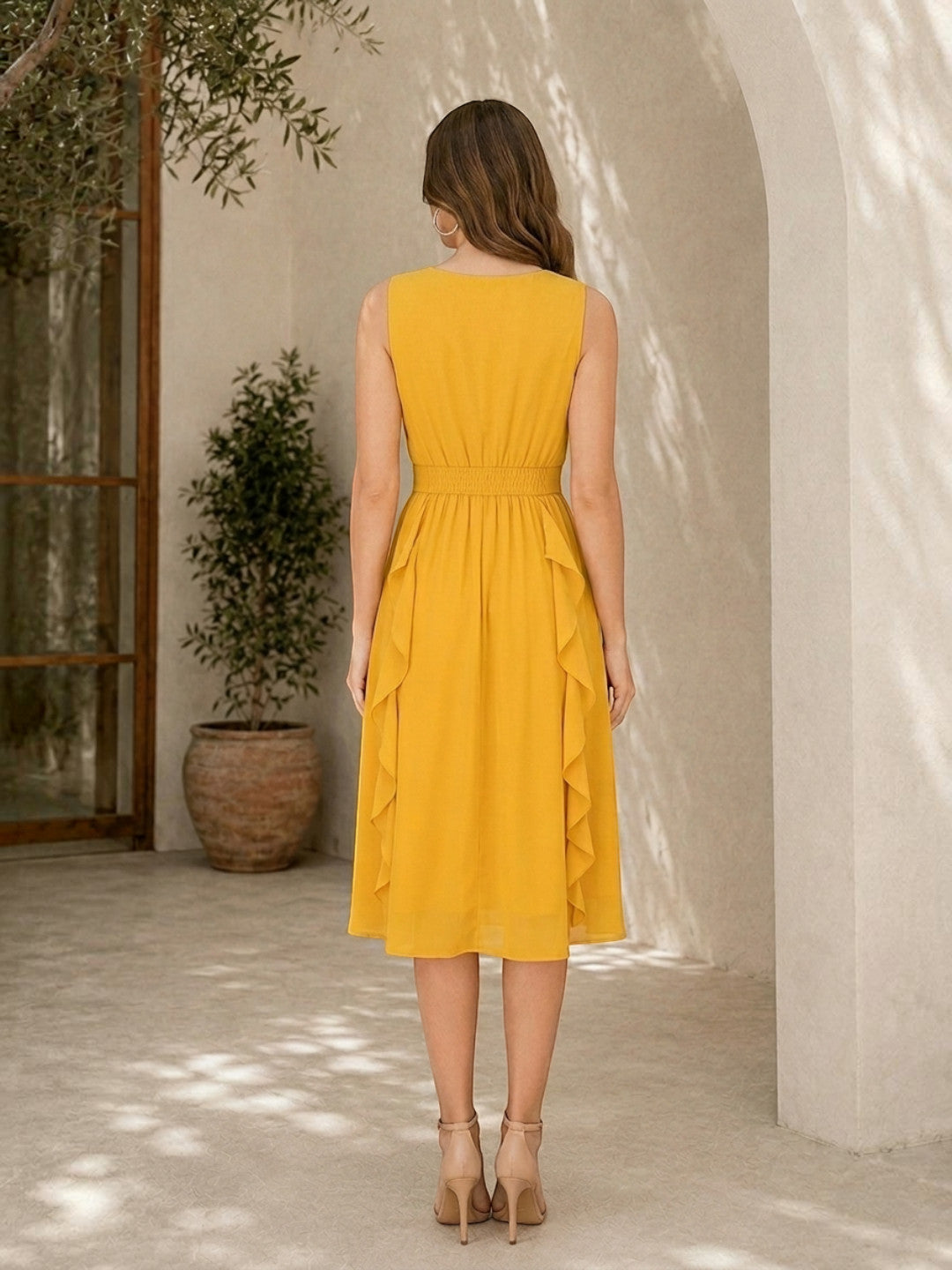 sunrise berlette frill women dress