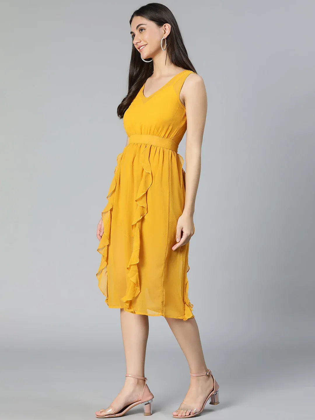 Women Yellow Dress