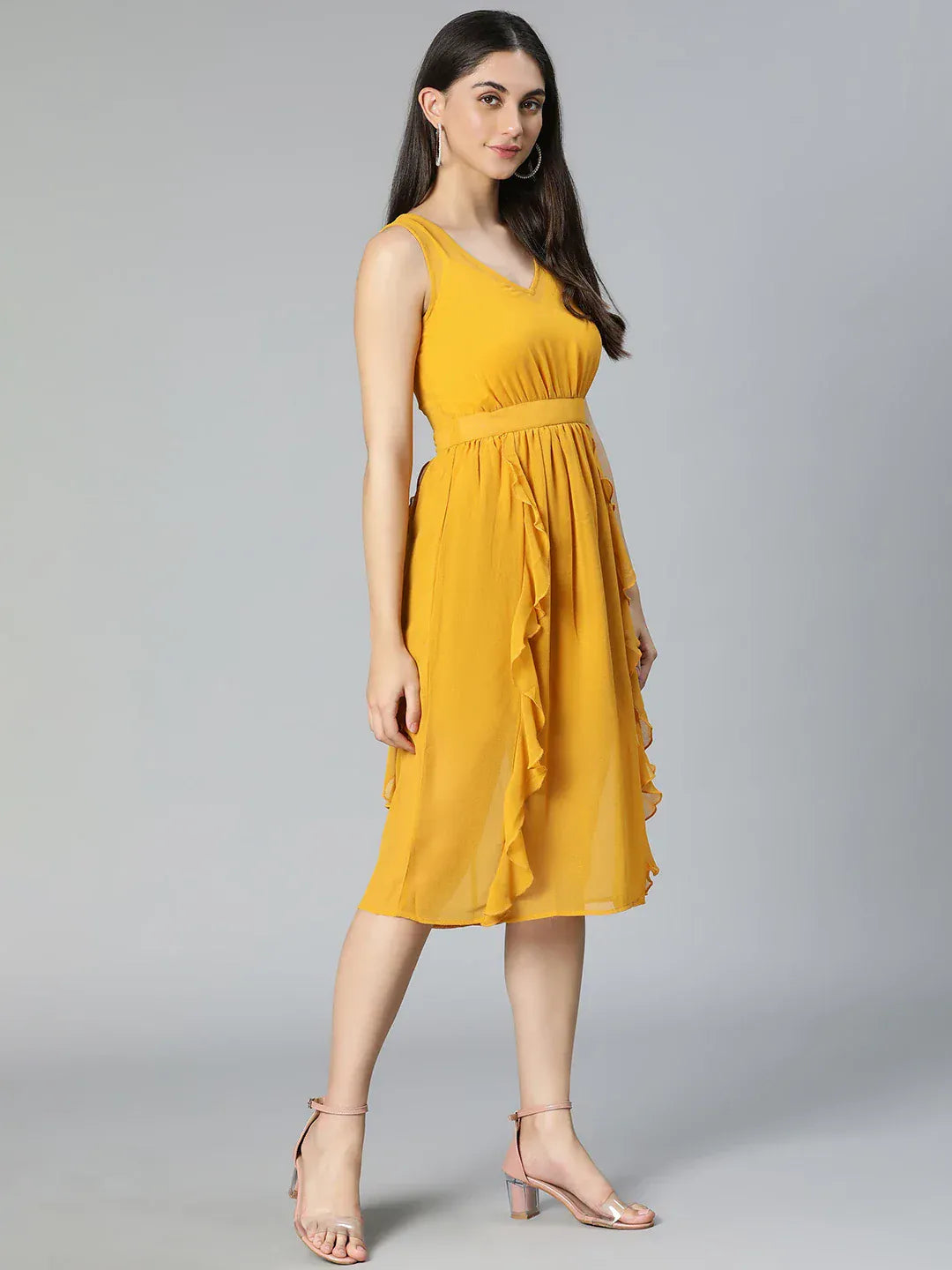 Women Yellow Dress