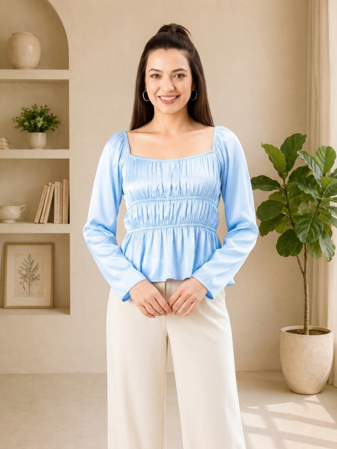 Women's Blue Top
