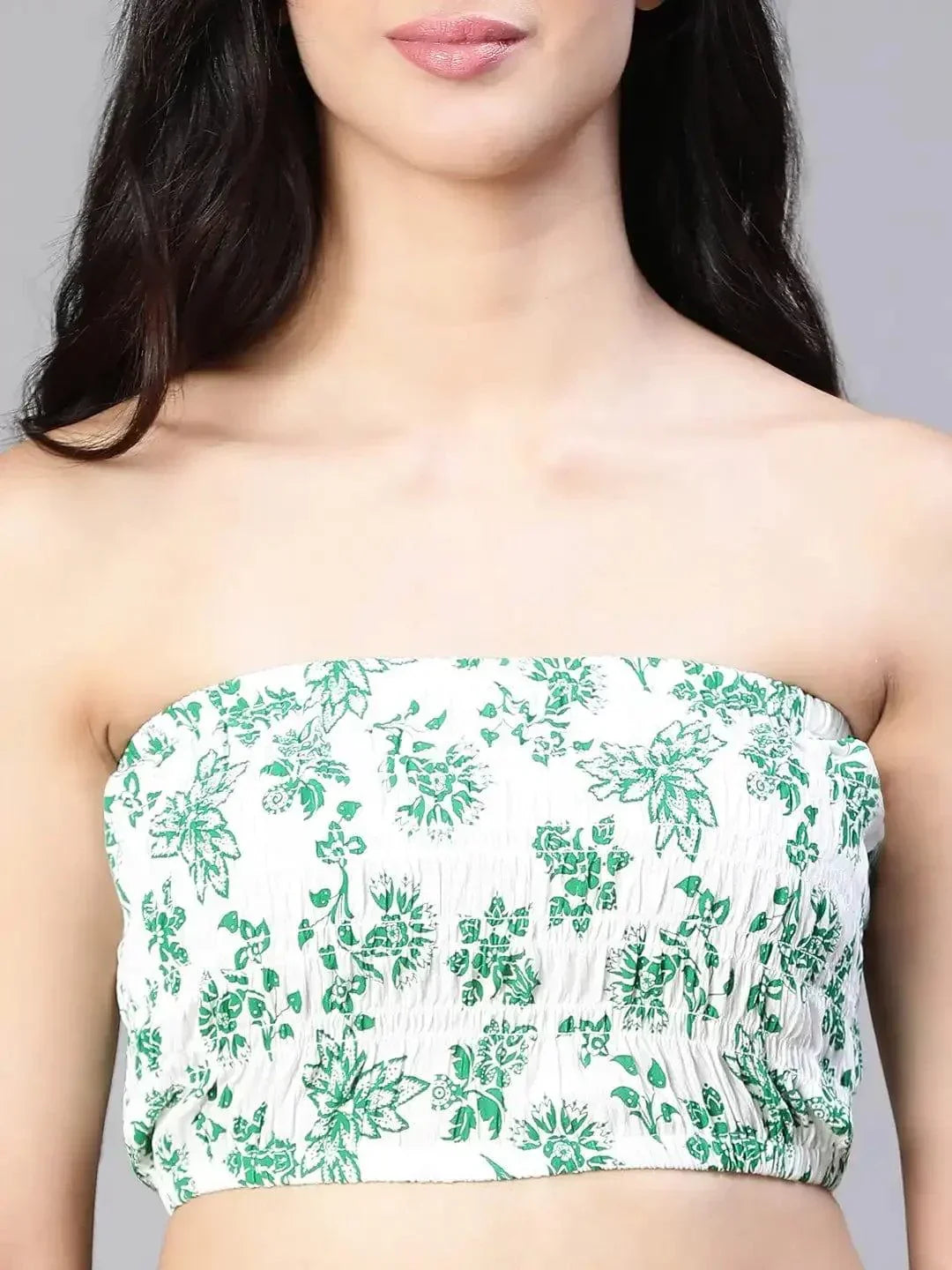 Women's Green Floral Print Co-ord Set