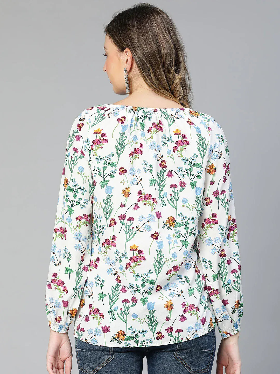 Women Floral Print Maternity Top