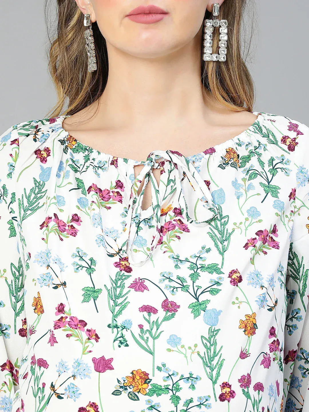 Women Floral Print Maternity Top