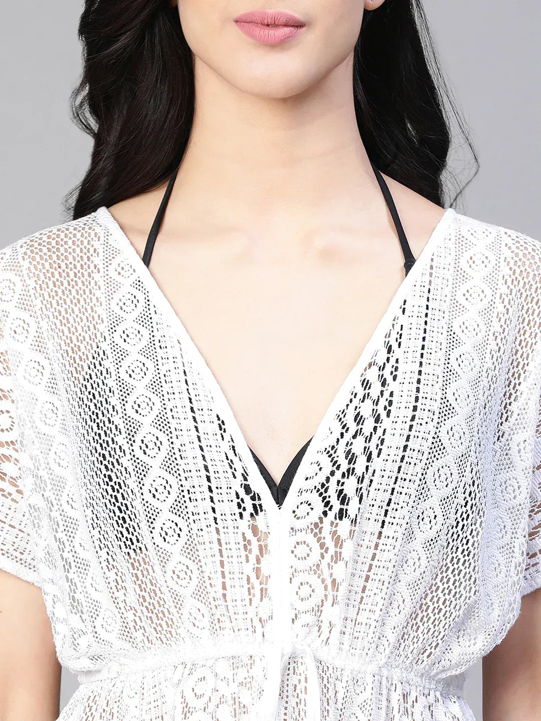 transparent-white-elasticatedtie-knot-women-beachwear-cotton-kaftan