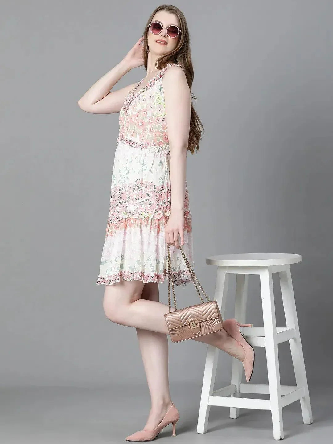 Floral Print Dress
