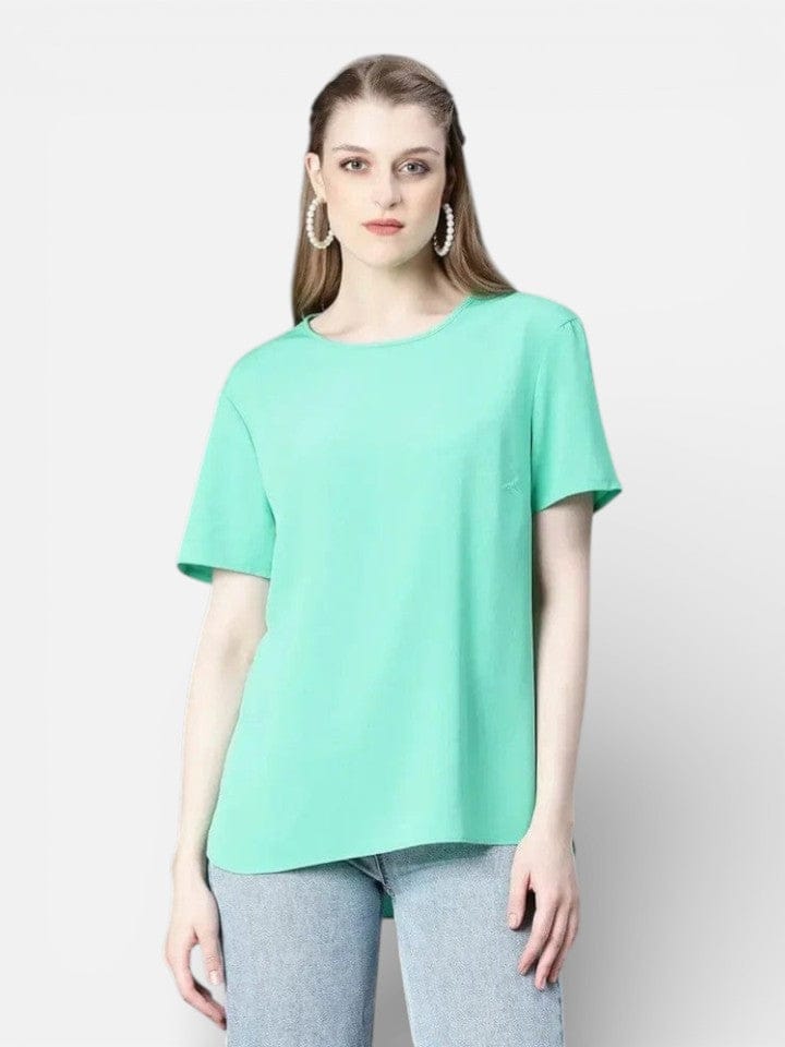 Women Green Top