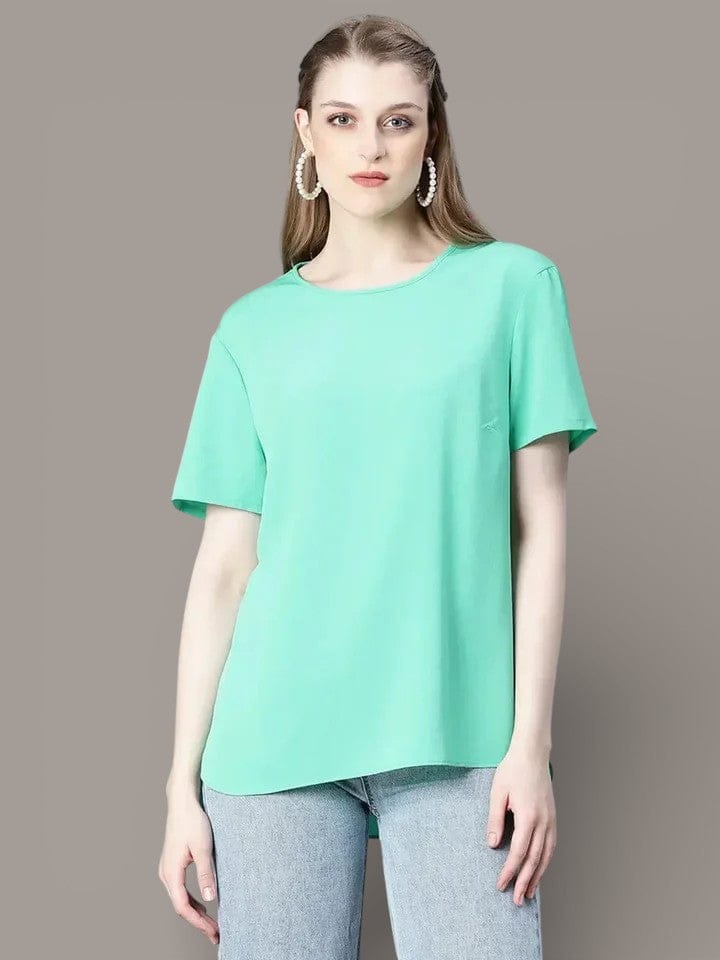 Women Green Top