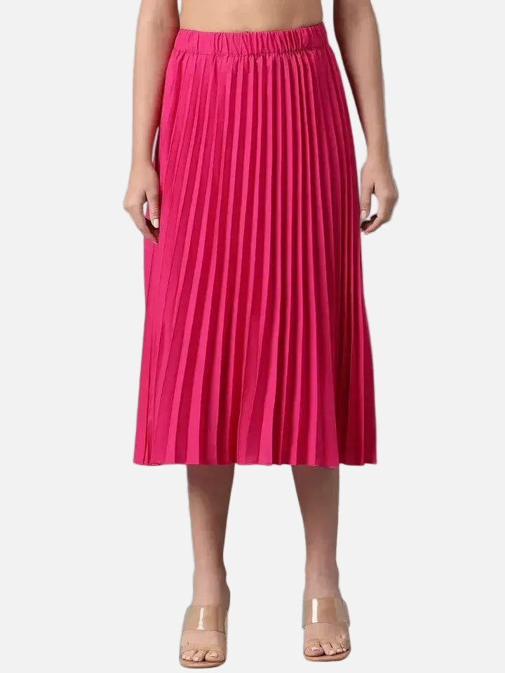 Women Pink Skirt