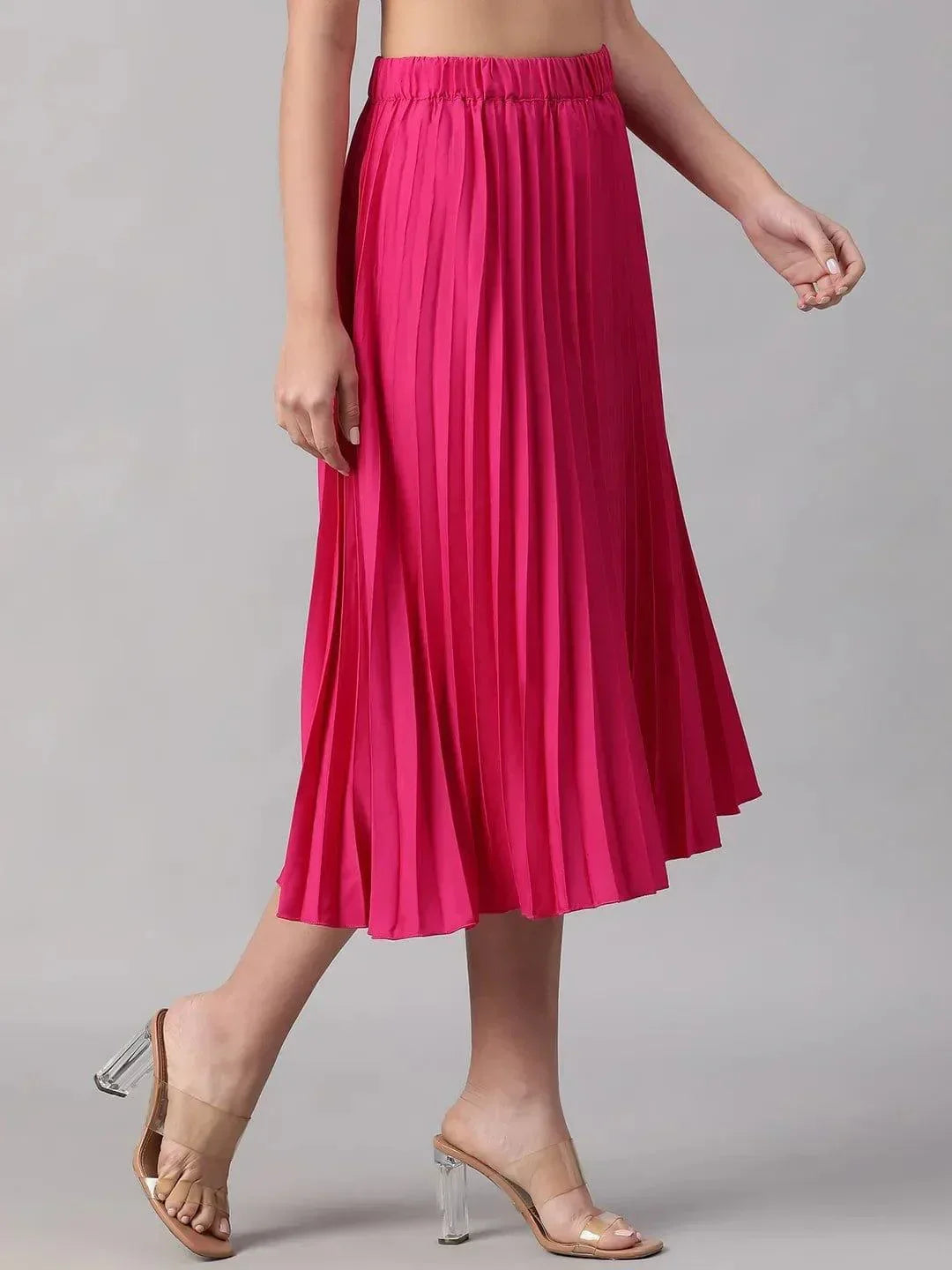Women Pink Skirt