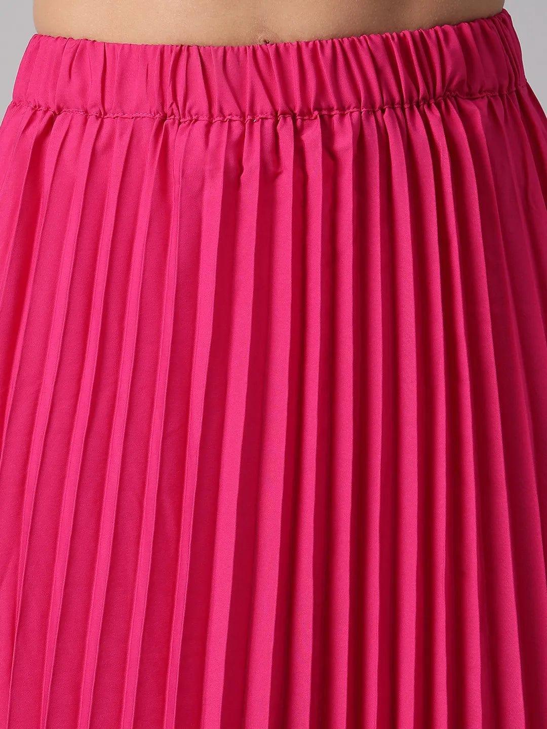 Women Pink Skirt