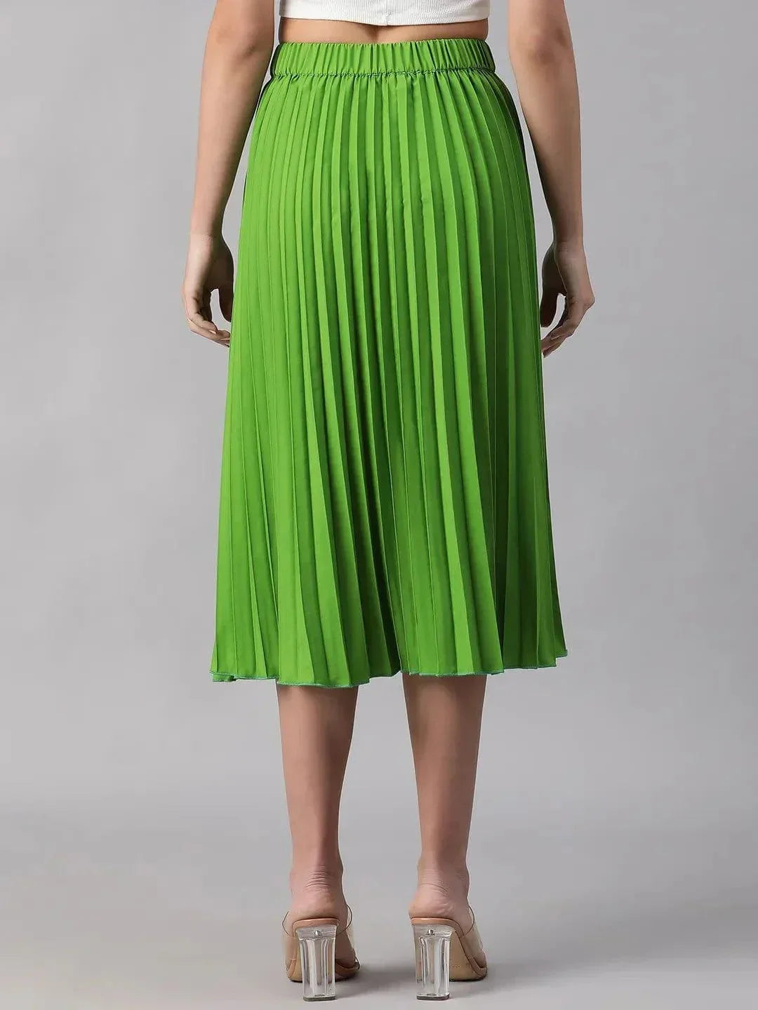 Women Green Skirt